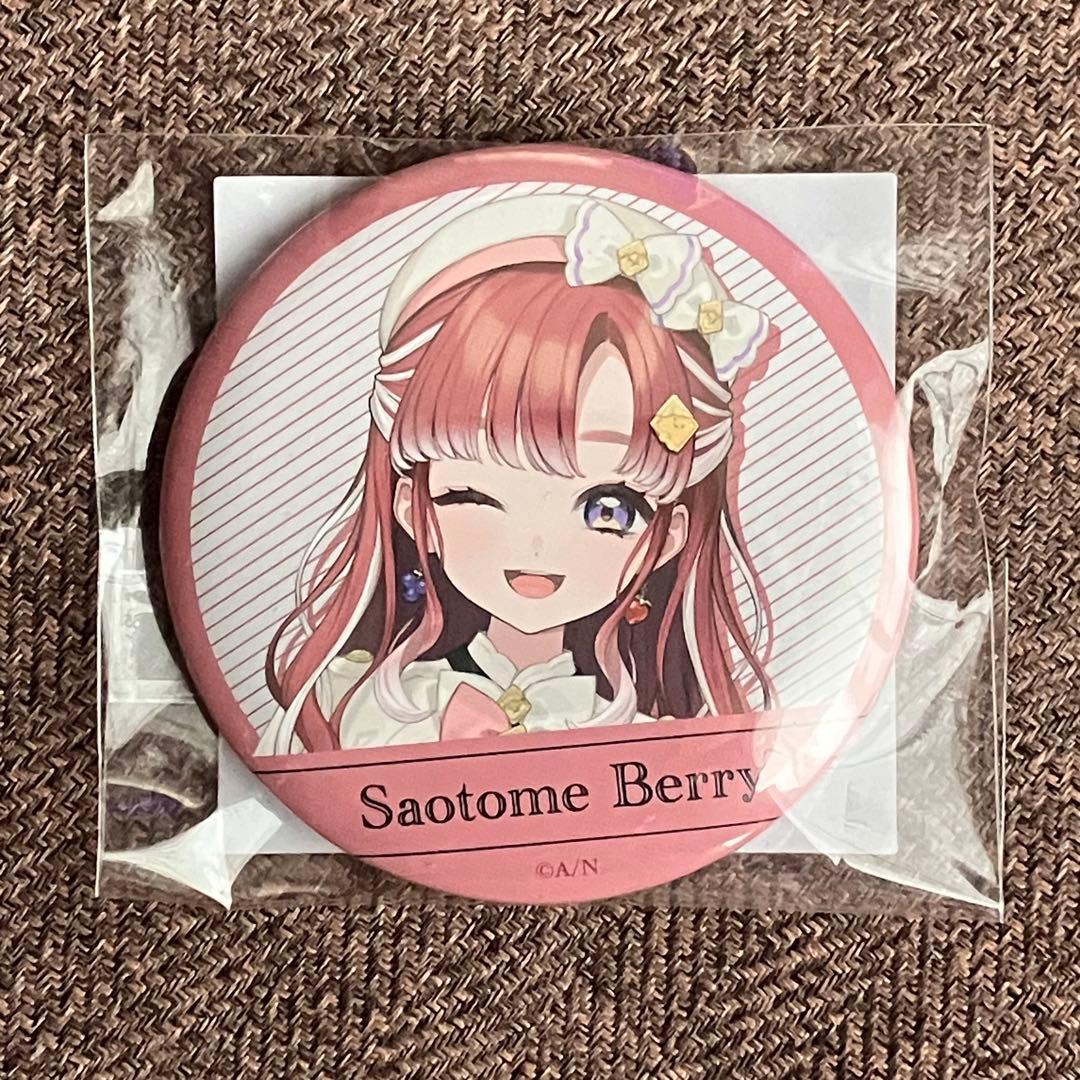 にじさんじ 早乙女ベリー Welcome Goods 缶バッジ デビュー記念 - メルカリ