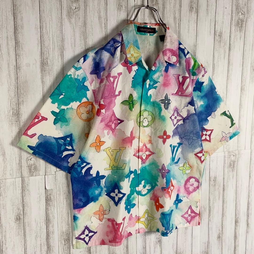 最高級の逸品】ルイヴィトン モノグラム ウォーターカラー XL 開襟