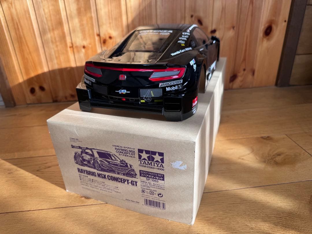 タミヤ レイブリックNSXコンセプトGT/スペアボディ完成品/未走行