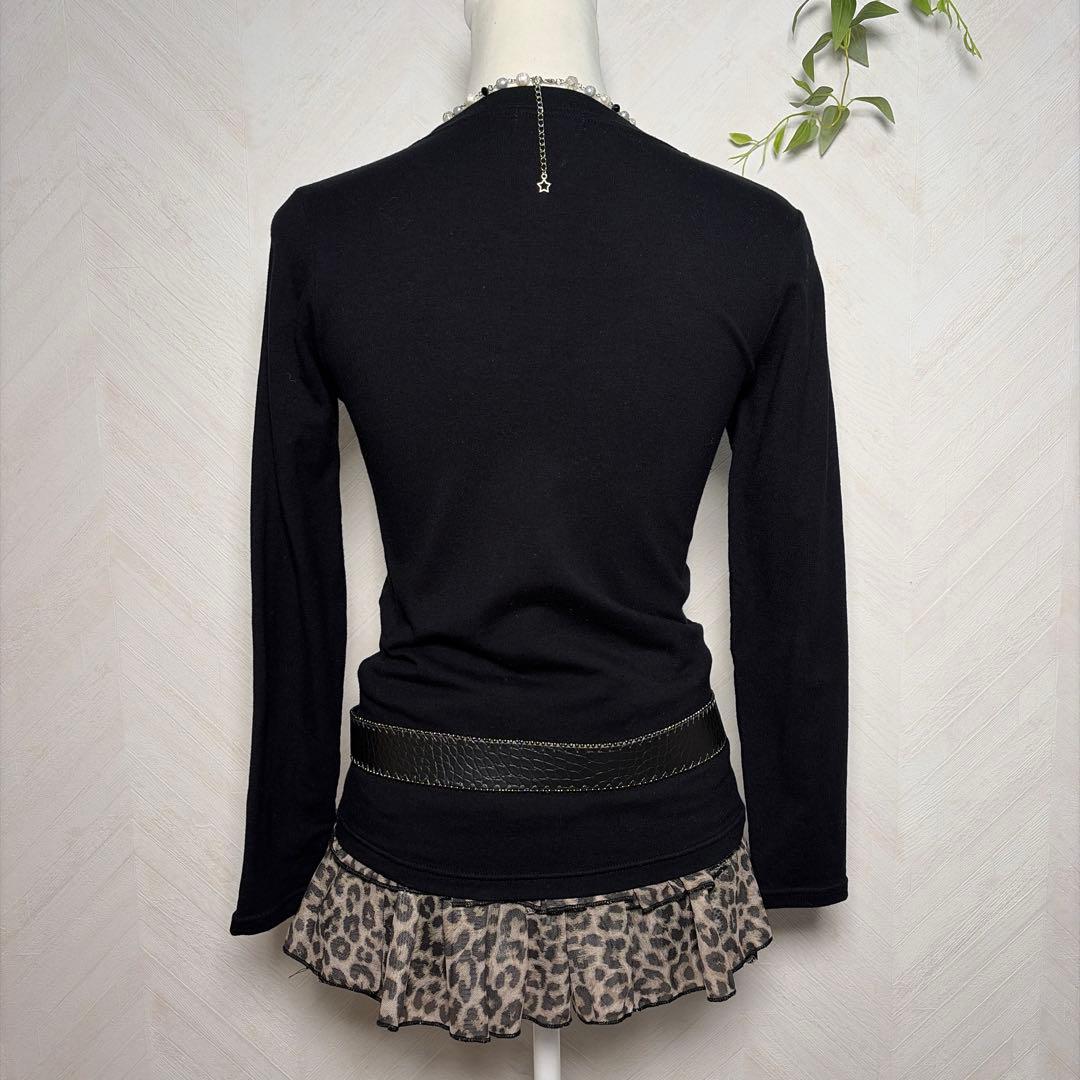 グランジy2k平成ギャルマクブリング ラメ英字デザインピチTロンT