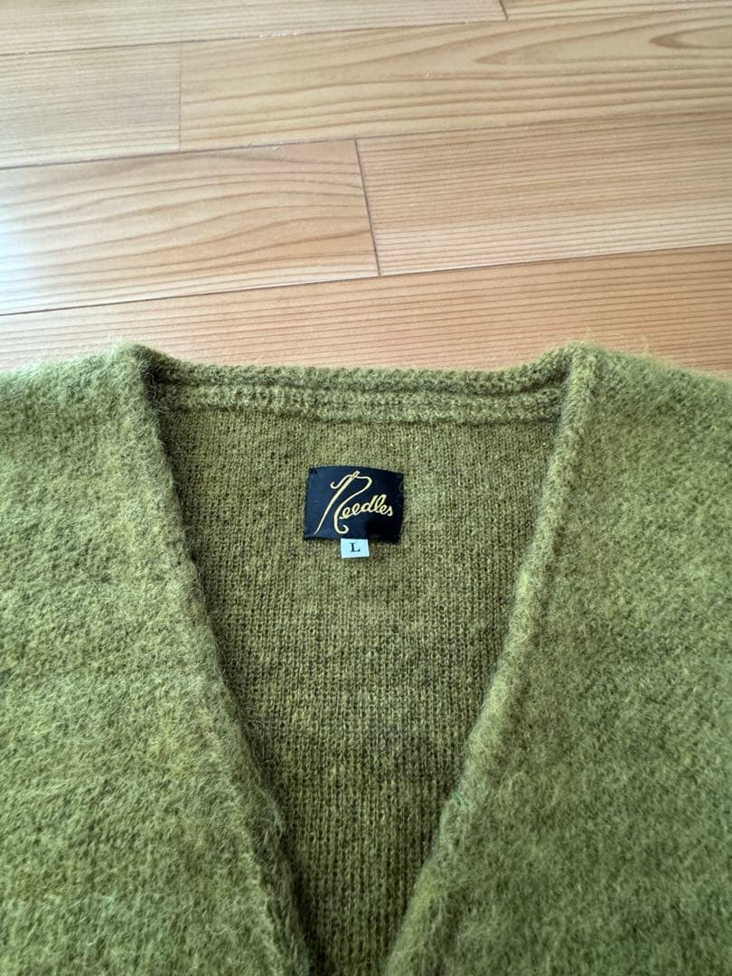 needles Mohair Cardigan -Solid- モヘア