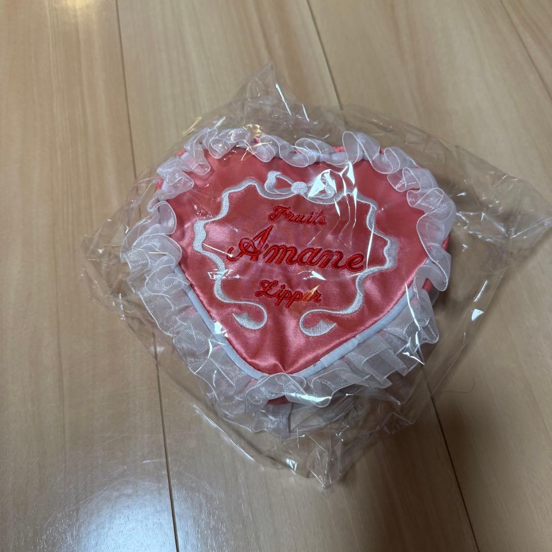 FRUITS ZIPPER 月足天音 パーカー ハートポーチ