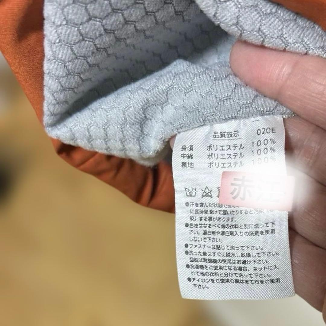 YONEX フード付きウォームアップジャケット Mサイズ オレンジ - ウェア