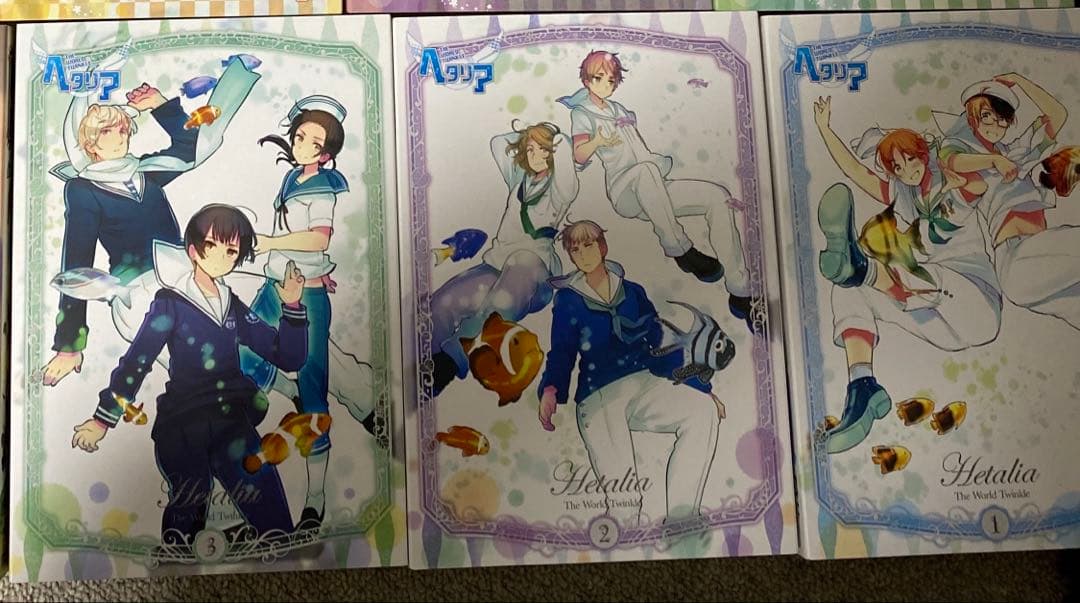 ヘタリアThe World Twinkle アニメイト限定版イラスト使用スリーブ