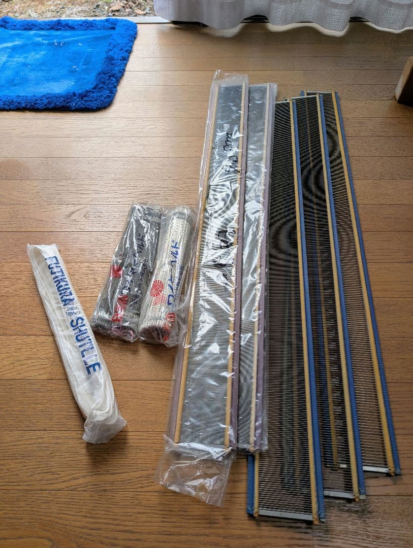 jmwag＆d様専用】 藤倉紡織機TT90（旧型）4枚綜絖6本踏み木/筬・綜絖
