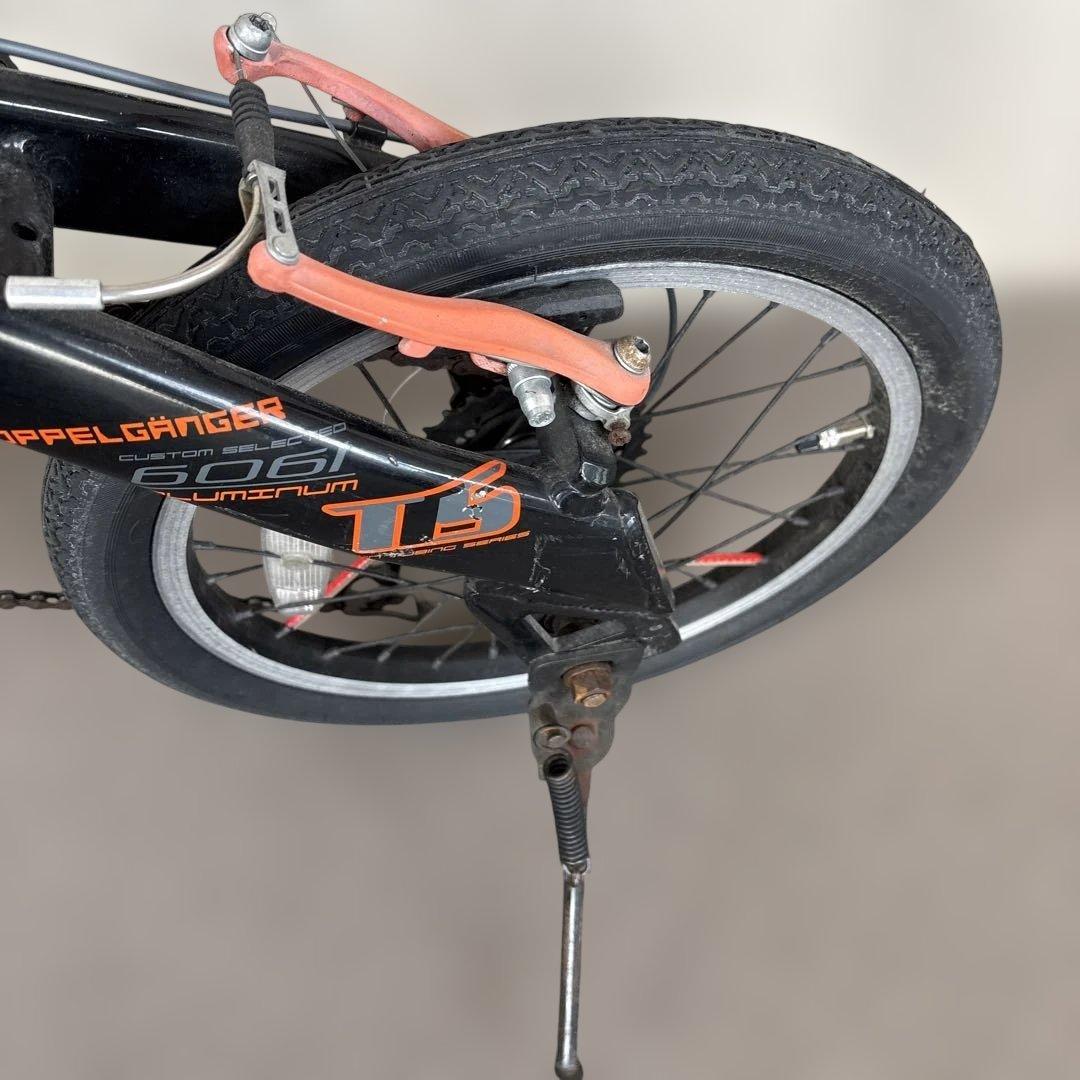 引き取り限定 ドッペルギャンガーDOPPELGANGER 折りたたみ自転車 16