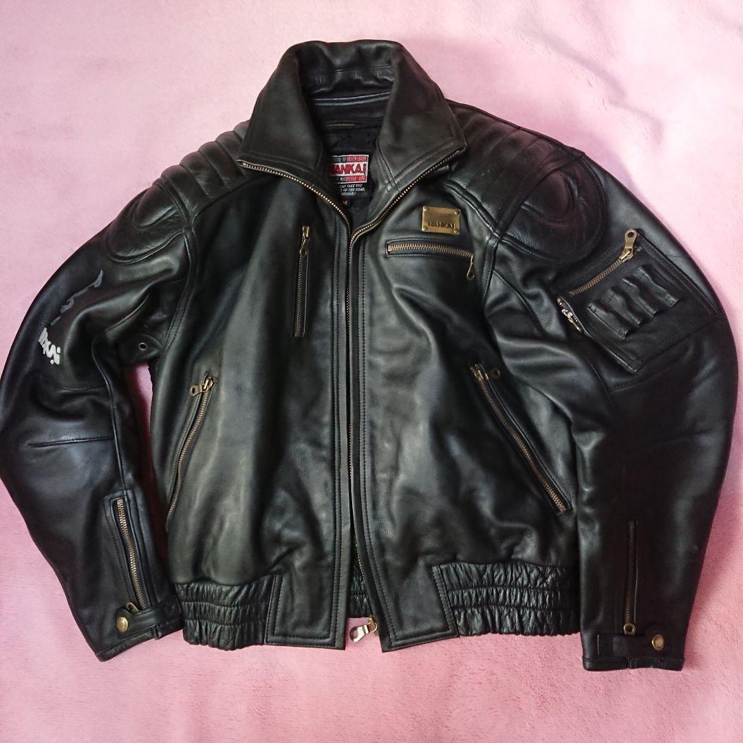 南海部品 NANKAI 【京本政樹デザイン】 レザーライダースジャケット M