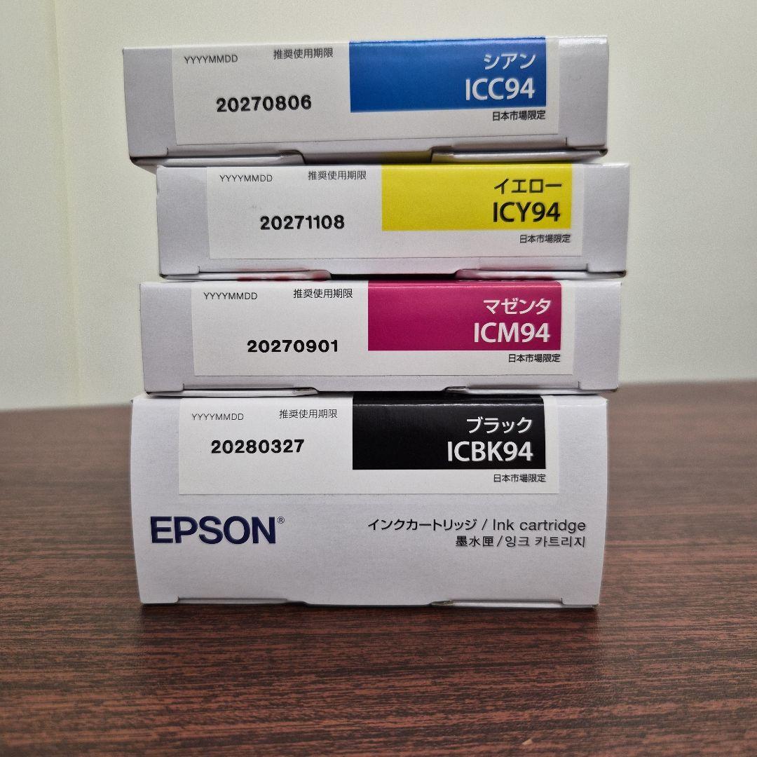 EPSON ICC94 ICM94 ICBK94 ICY94 - メルカリ