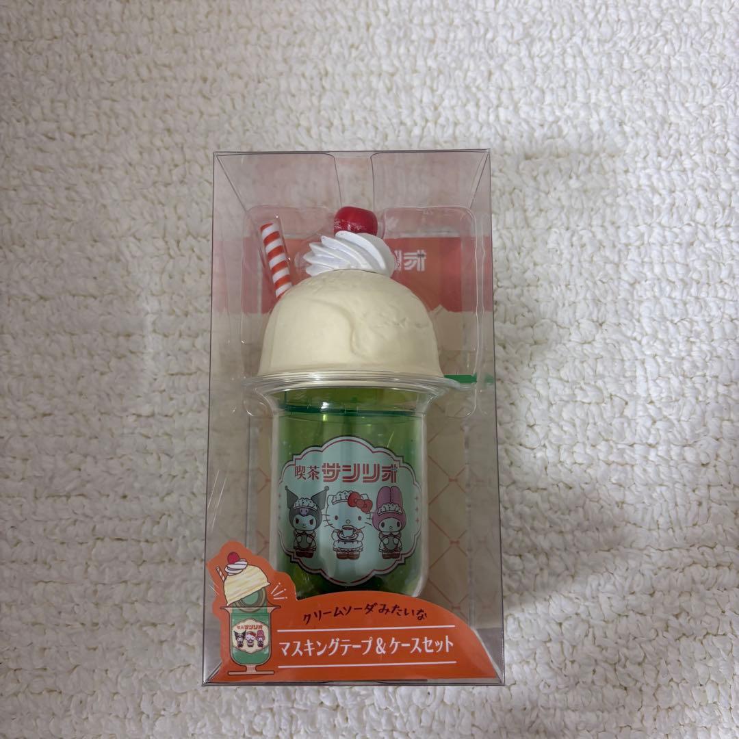 喫茶サンリオ2号店 メロンソーダケース ゼリー小物入れ セット