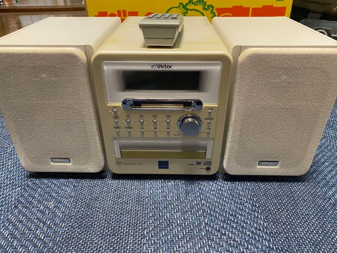 ビクター／コンポ［MD・CD・カセット］UX−Q15 - メルカリ
