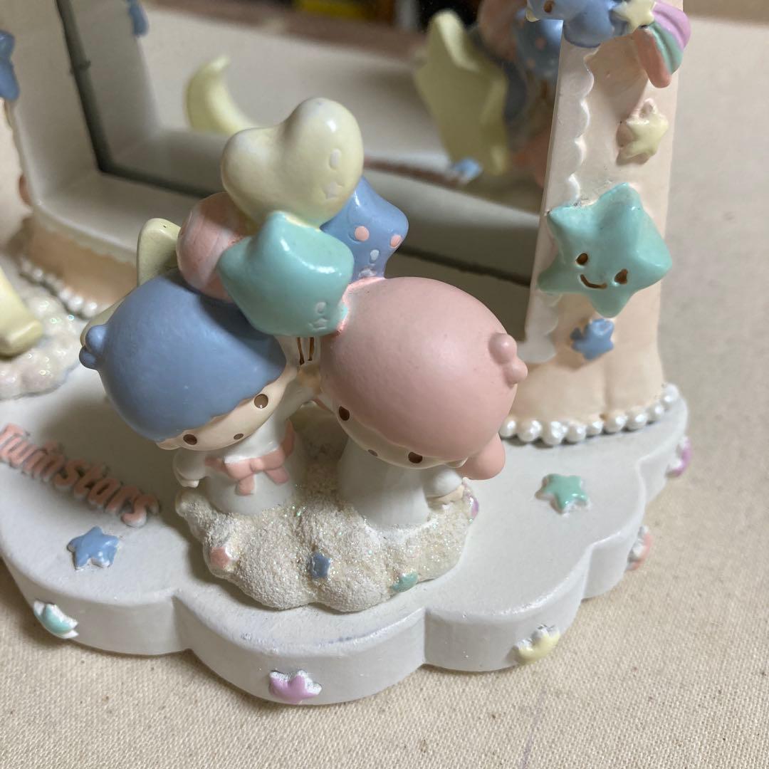 3点セット★キキララ★トレイ　小物入れ　スタンドミラー　2013年　陶器　レア