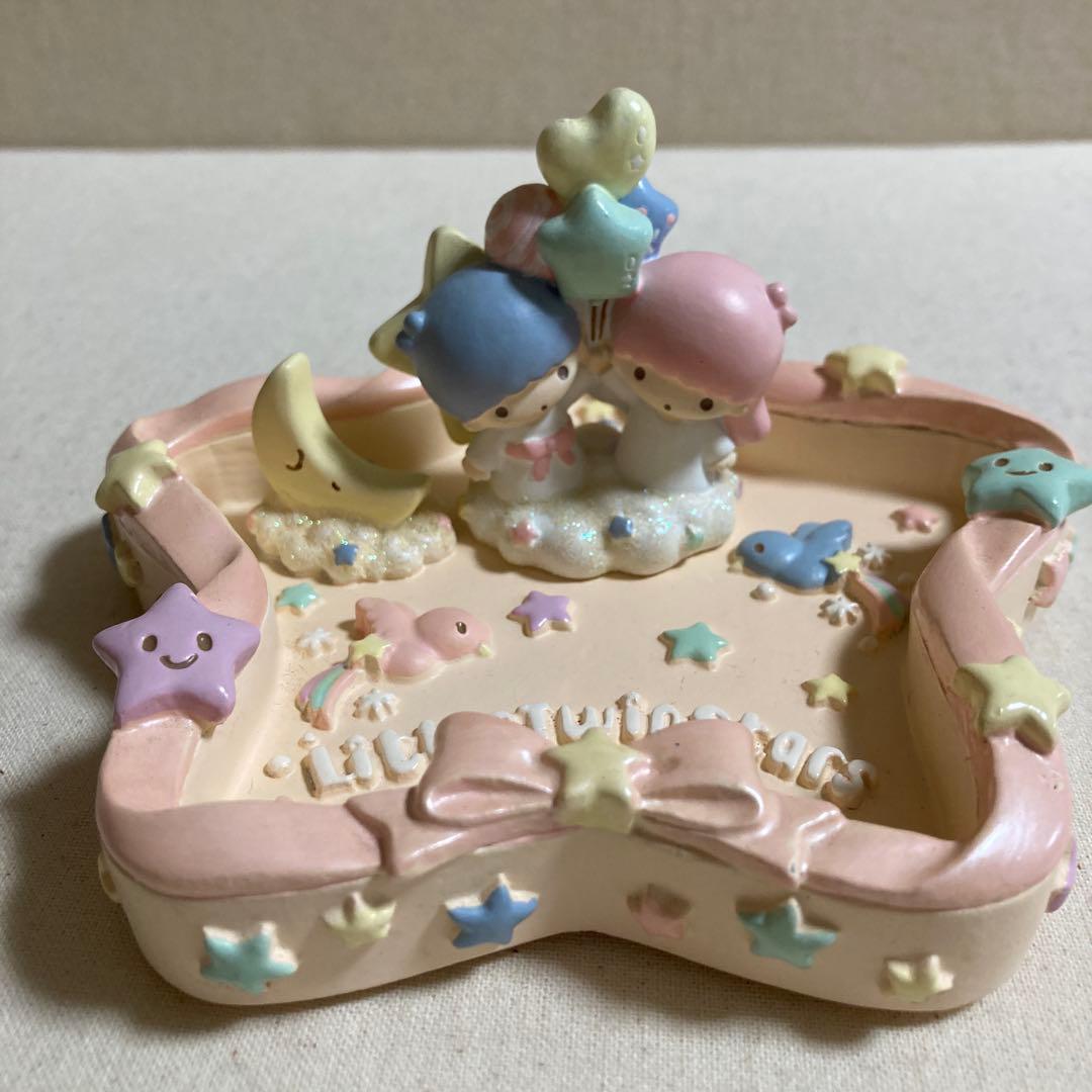 3点セット★キキララ★トレイ　小物入れ　スタンドミラー　2013年　陶器　レア