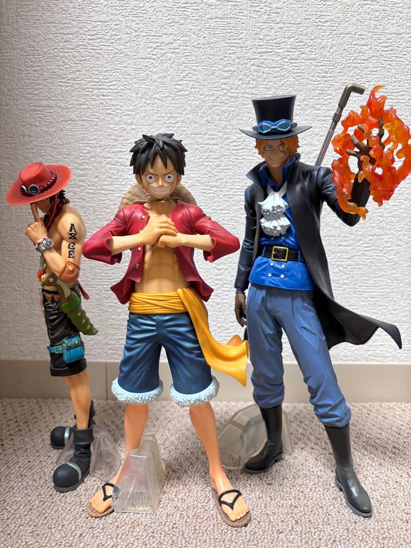 ワンピース ルフィ エース サボ フィギュアセット