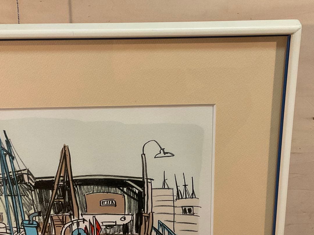 オレンジ梟さま専用 柳原良平「SANFRANCISCO 」リトグラフ直筆サイン有