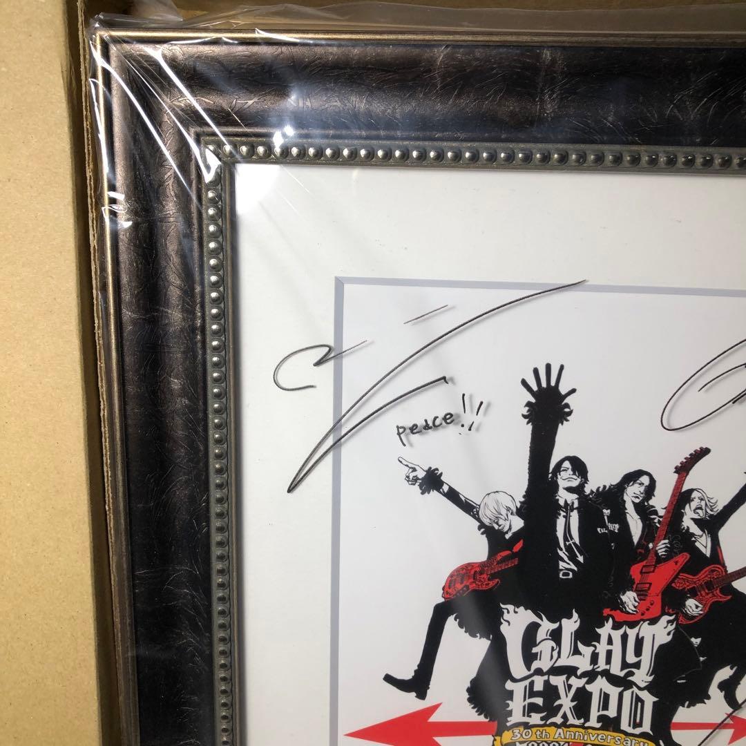 GLAY 30周年記念 キャラファイン 複製サイン入り 複製原画 尾田栄一郎
