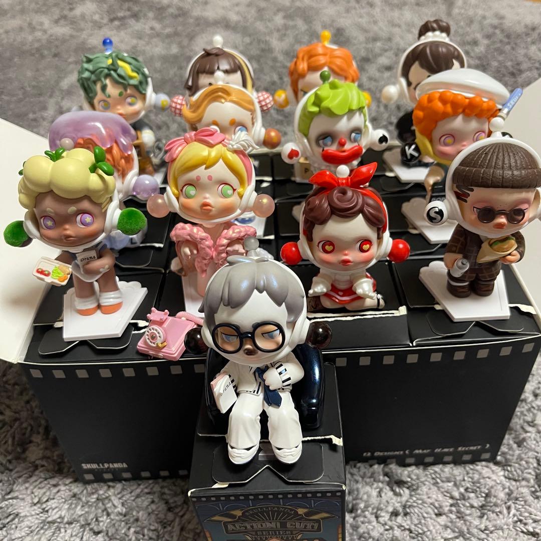 POPMART SKULLPANDA ACTION CUT! コンプリートセット