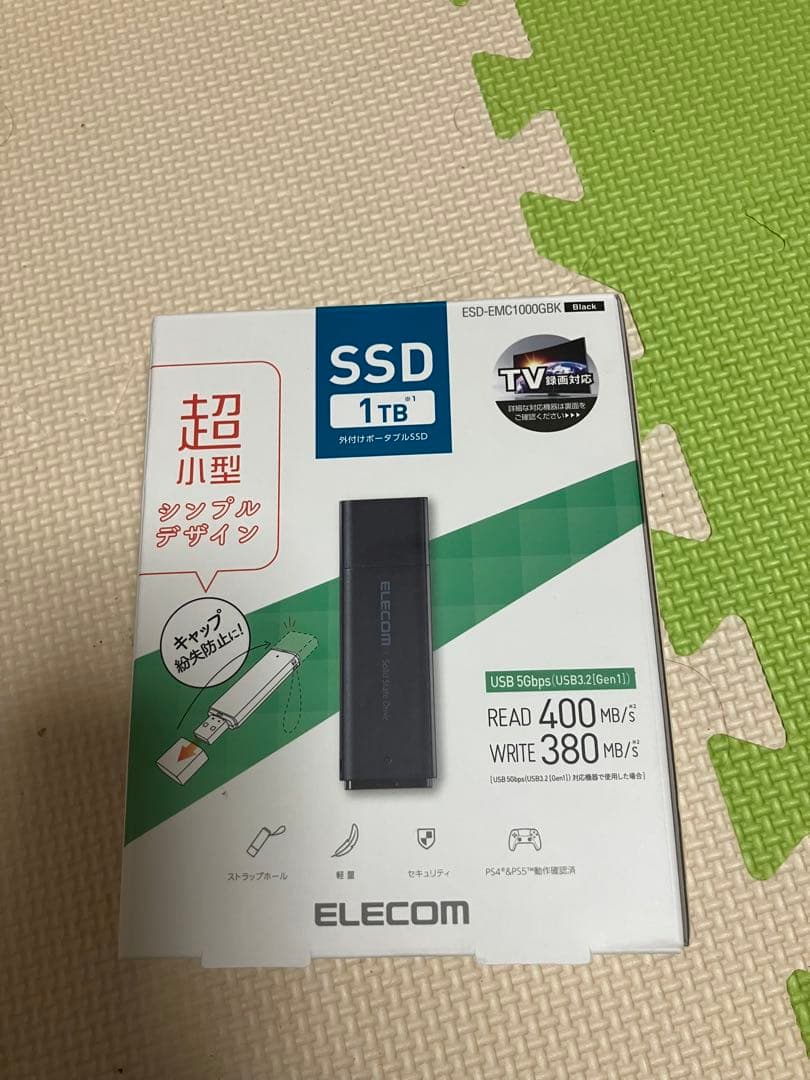 ELECOM ESD-EMC1000GBK 1TB 外付けSSD 動作確認済み Amazon | エレコム 外付けSSD 1TB ポータブル USB 5Gbps / USB3.2