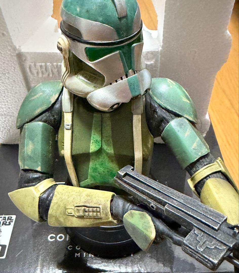 限定版 コマンダーグリーのミニバスト フィギュア