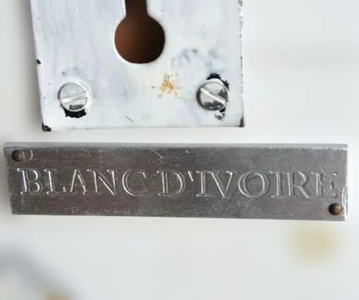 BLANC D'IVOIRE ブランディボワール 壁掛け鏡 /ミラー41×52