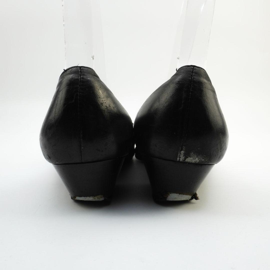 サルヴァトーレフェラガモ 7C ヴァラリボンパンプス ブラック/ND6