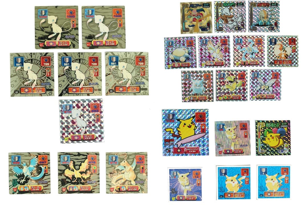 アマダポケモン最強シール列伝　まとめセット