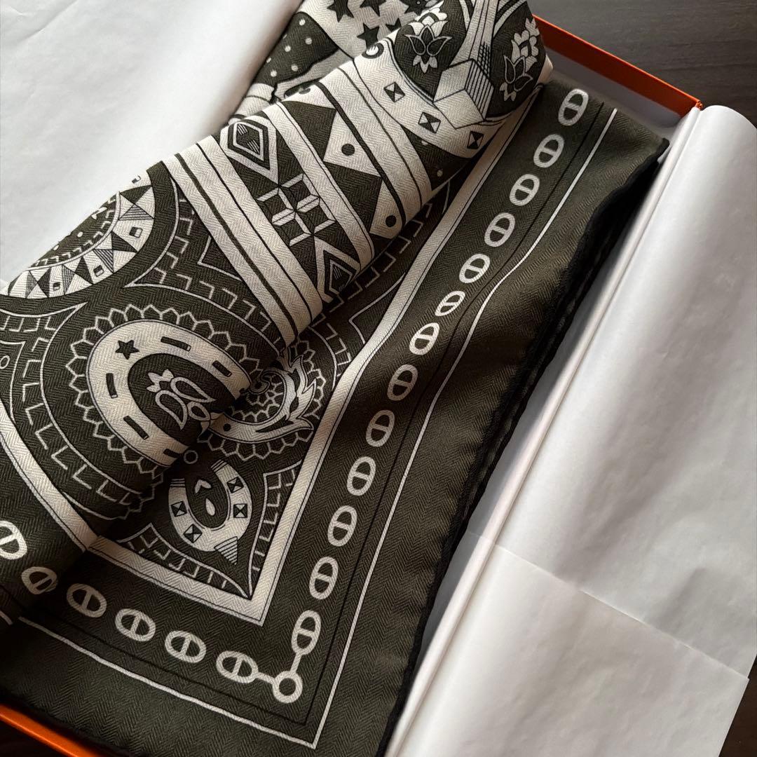 エルメス シュヴァル・ドゥ・クール・バンダナ 新品未使用 - メルカリ