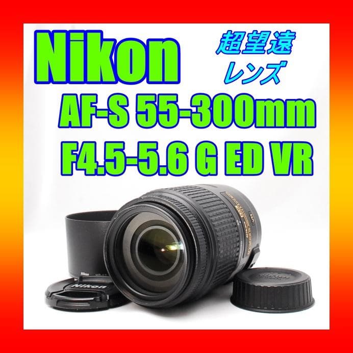 Nikon AF-S 55-300mm F4.5-5.6 G ED VR お花見