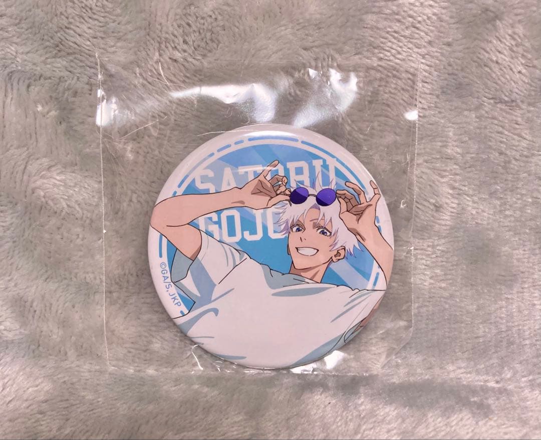 呪術廻戦 懐玉・玉折 カフェ 五条悟 缶バッジ - メルカリ