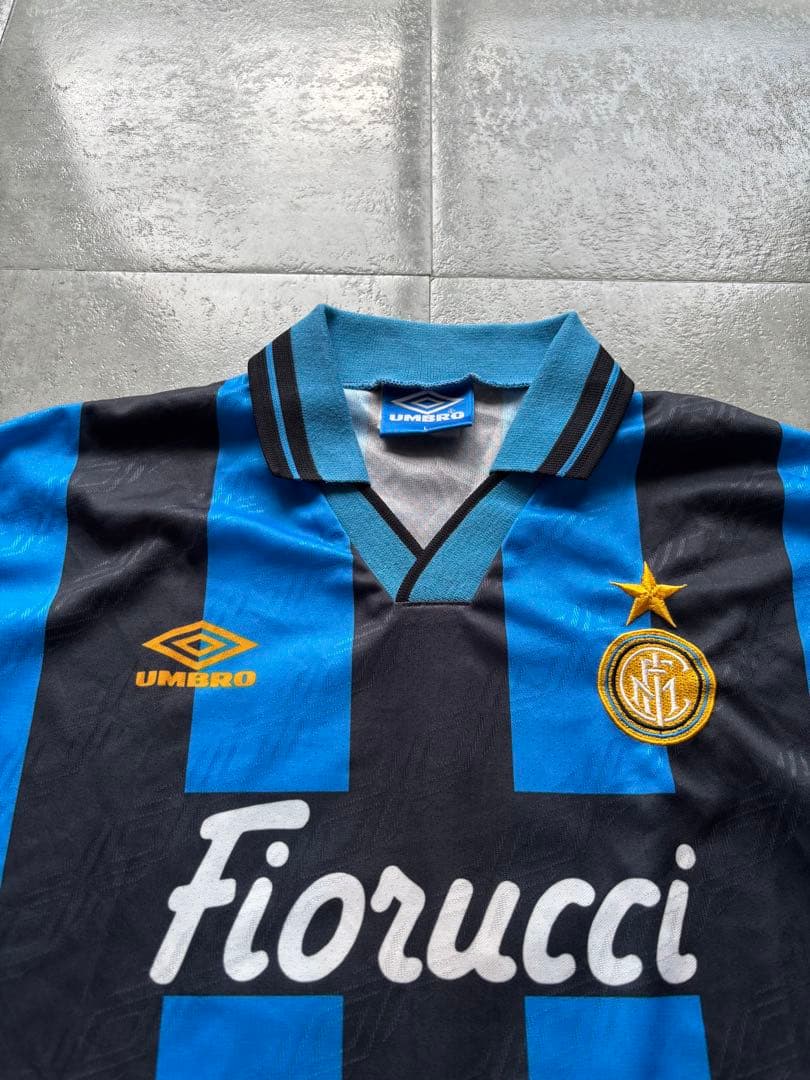 93-94 インテルミラノ アンブロ ユニフォーム 正規品 No.5 当時物