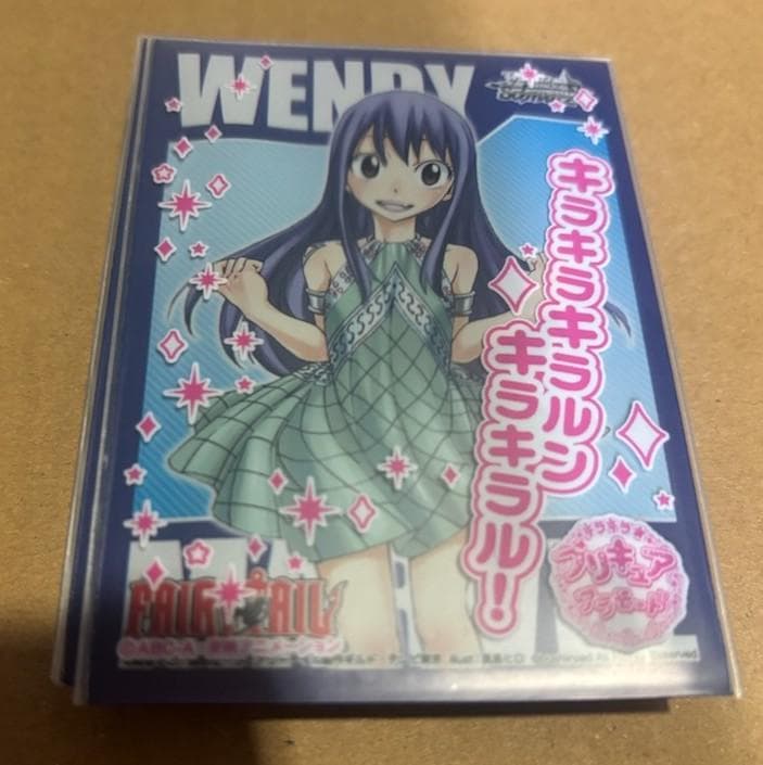 WS　フェアリーテイル　デッキ　旧弾のみ　レアスリーブ付き