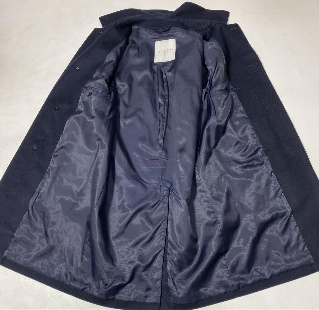 美品 マッキントッシュ カシミヤ混 ショートビーバーステンカラー