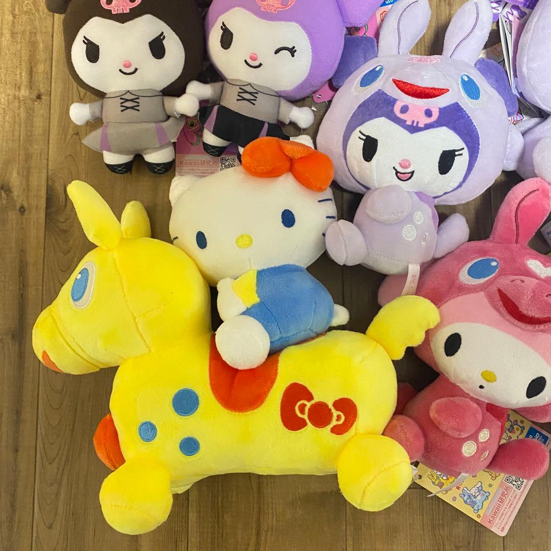 【16個】サンリオぬいぐるみ 大量まとめ売り Sanrio マスコット タグ付き