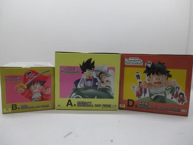 ドラゴンボール 一番くじ A賞 B賞 D賞 ３個セット フィギュア 新品