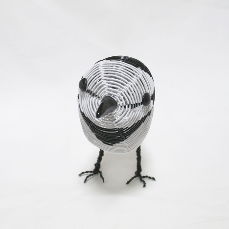 ワイヤークラフト】セキレイ【立体 鳥】 - さかなで本舗 minne gallery