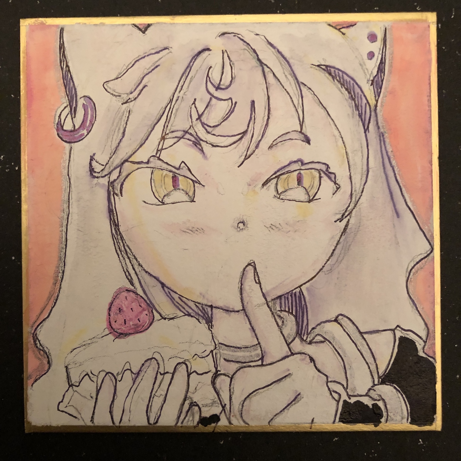 瞳 【豆色紙】【手描きイラスト】 - toara | minne byGMOペパボ 国内