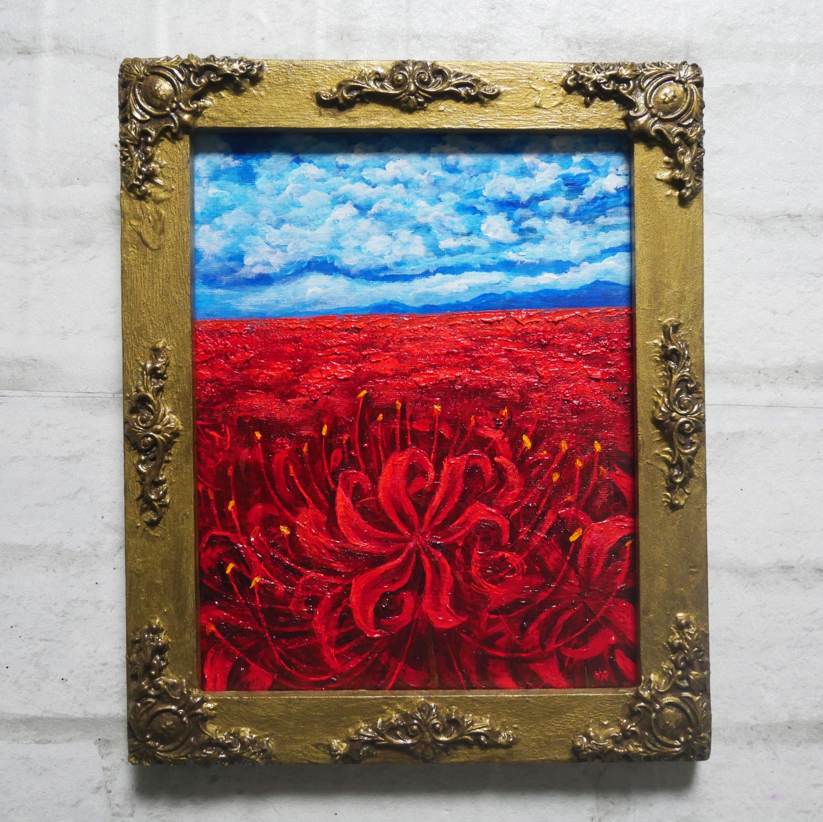 彼岸花 - 絵画の人気通販 | minne byGMOペパボ 国内最大級の