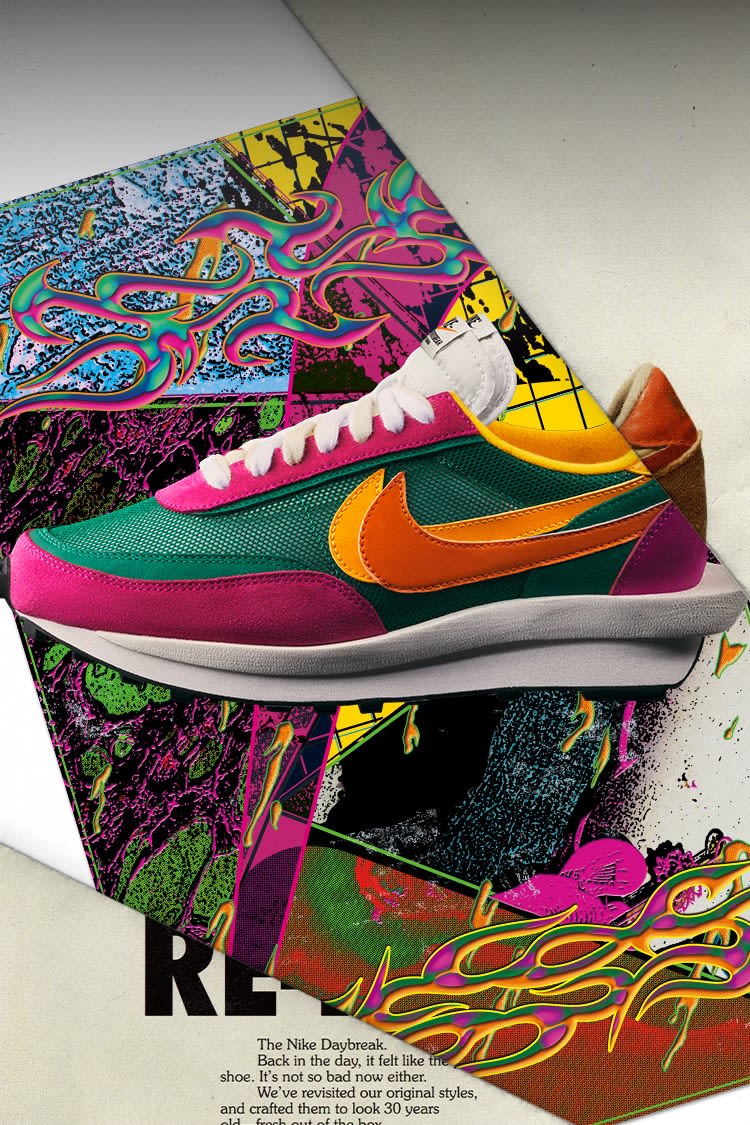 sacai x ナイキ LDワッフル 'Pine Green' 発売日. Nike SNKRS