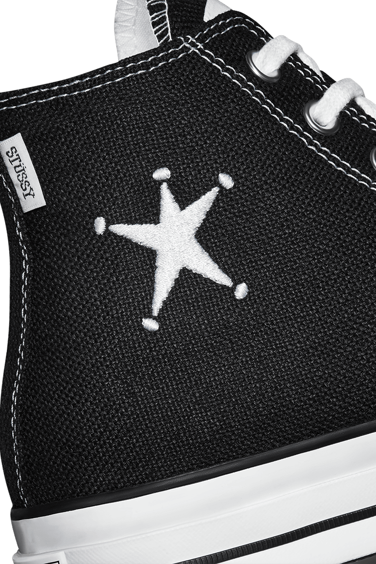 Converse x Stüssy Chuck 70 'Black and White' (A01765C-001) Release