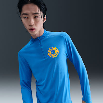 NIKE公式】ナイキ エレメント ラン エナジー メンズ Dri-FIT 1/4ジップ