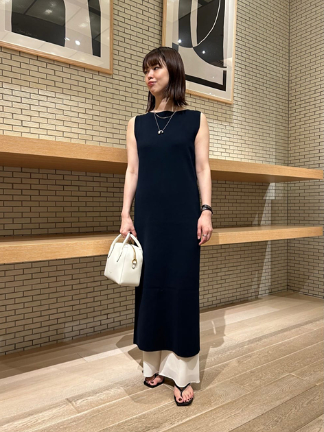 ジャージーライクジョーゼット リラックスパンツ｜トゥモローランド