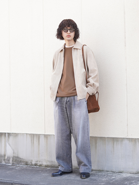 ジャケット・アウター 25SS Graphpaper Goat Suede Blouson Goat Suede