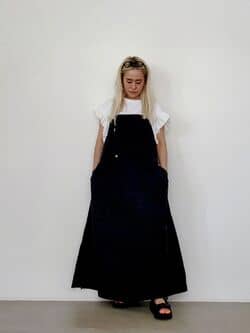 THE RERACS for TO UNITED ARROWS＞エプロンドレス