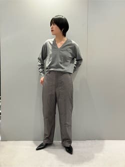 6(ROKU)＞キルティング パンツ