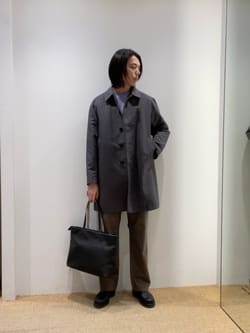 A＋ Pミノテックツイル 2WAY ステンカラーコート ―撥水・防風・保温