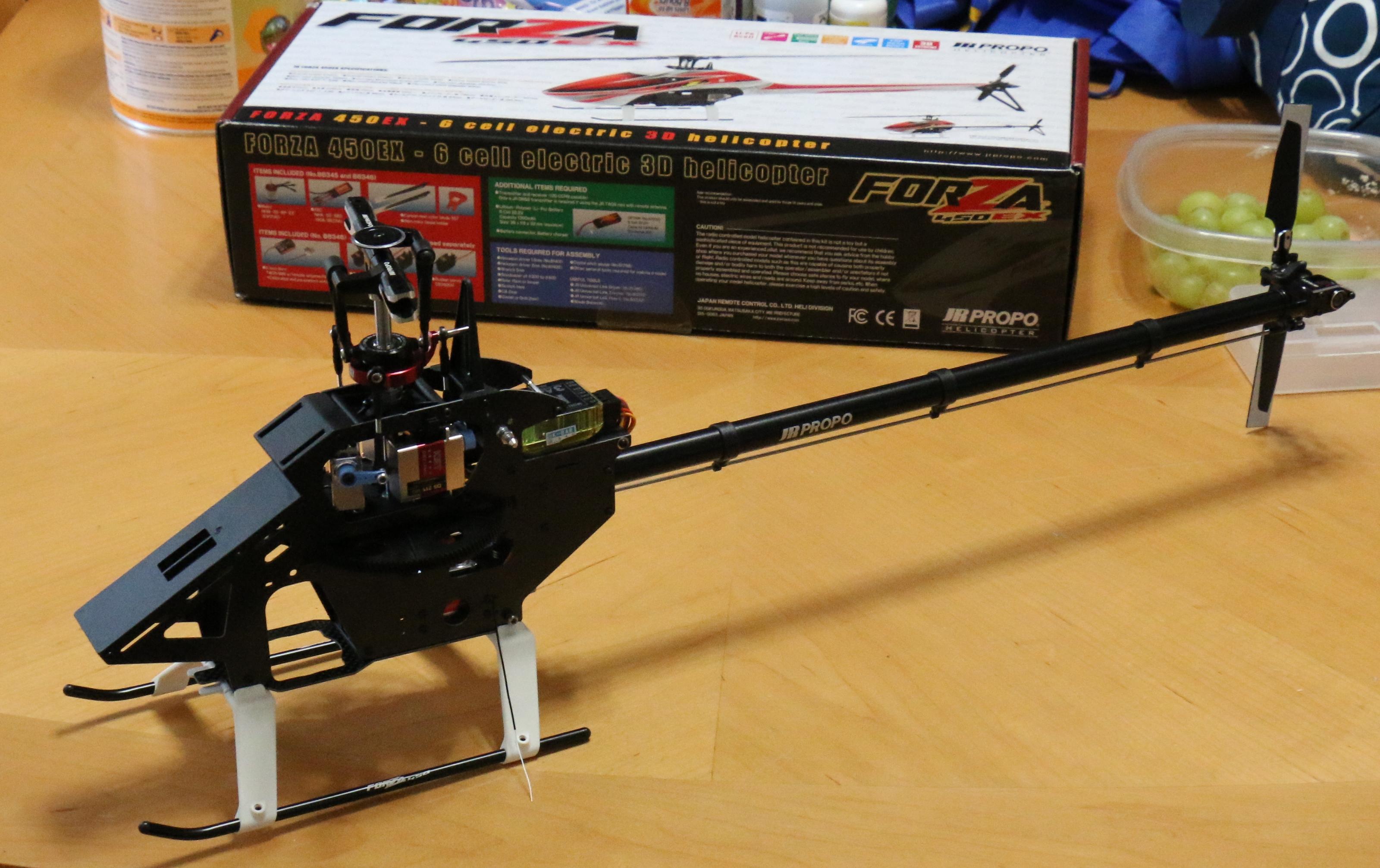 Build Log JR Forza 450 EX Build, Setup and Flight - RC Groups
