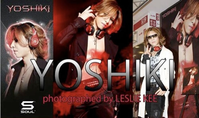 XJAPANのYOSHIKIプロデュース、SOULヘッドフォンが発売！