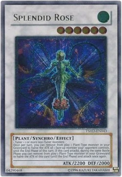 Card Gallery:Splendid Rose | Yu-Gi-Oh! Wiki | Fandom