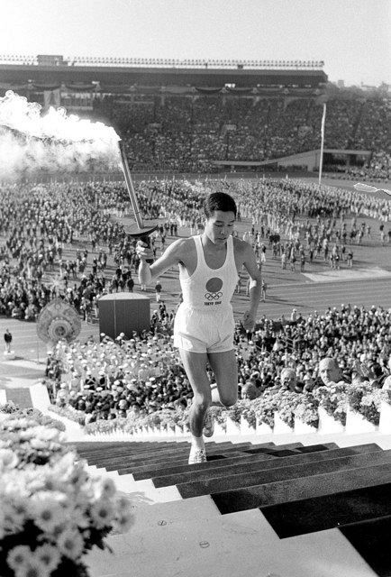 1964年東京五輪の最終走者、ヒロシマ背負い＜聖火 移りゆく 五輪と