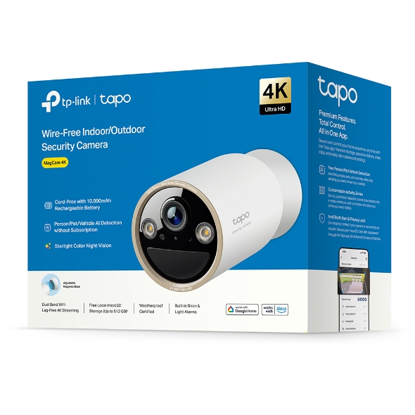 Tapo C460 | Battery-Powered Outdoor Security Camera | TP-Link