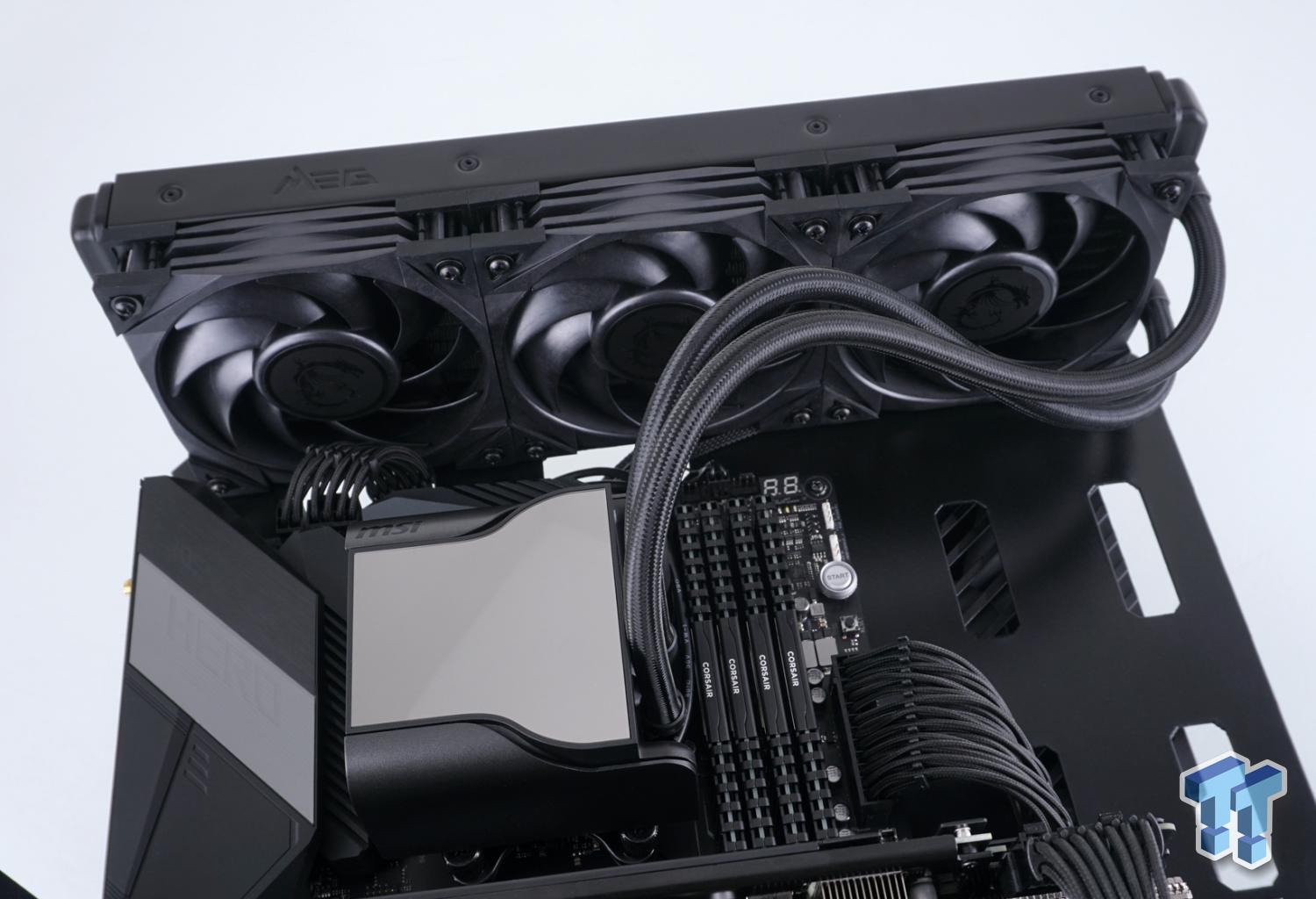 MSI MEG CORELIQUID S360 Liquid Cooling CPU Cooler Review